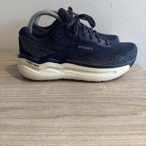 Brooks Ghost Max 2 Running Shoes- 1204201B444 - Peacoat/Orchid/Coconut Milk - 8